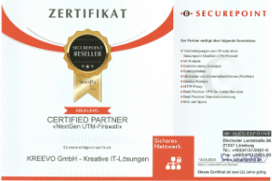 Zertifizierter Securepoint Partner für Firewallösungen